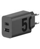 Cumpara ieftin Incarcator Retea Motorola USB-A + USB-C MC502 50W