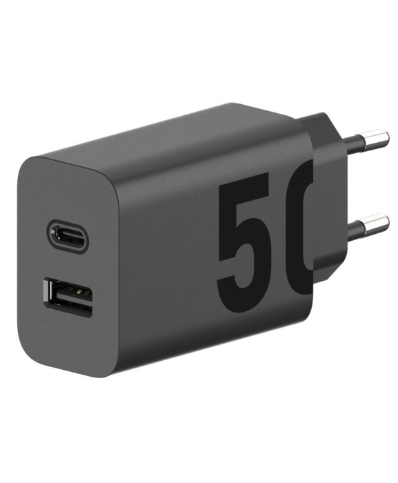 Incarcator Retea Motorola TurboPower 50W, MC502, port Dual USB (Type-C + USB-A)
