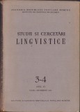 HST C1503 Studii și cercetări lingvistice 3-4/1955