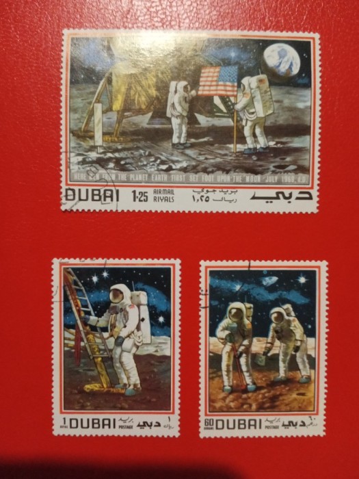DUBAI, SPACE - SERIE COMPLETĂ ȘTAMPILATĂ