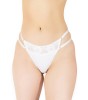 Chilot Tanga Dama Dantela Microfibra Luan C1478 Negru S Sexy Elegant