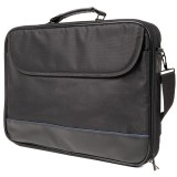 GEANTA SPACER, pt. notebook de max. 17.3&quot;, 1 compartiment, buzunar frontal, waterproof, nylon, negru, &quot;Hans&quot;, &quot;SPSB-HANS-BK&quot;