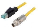 Cablu de conexiune 2m M12/RJ45 8 PIN