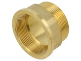 Prelungitor hexagonal alamă CW617N GEBO 529-9BR tată-mamă, term. &icirc;mbinare