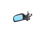 Oglinda exterioara Citroen Xsara 2 din 09.2002-02.2005 partea dreapta View Max albastra convex carcasa prevopsita grunduita reglare electrica cu inca