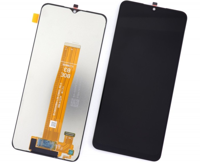 Display Samsung Galaxy A12 A127 Nacho OEM Display Black Negru