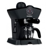 Cumpara ieftin Espressor manual Retro effect Heinner, 800 W, 3.5 bari, 250 ml, control mecanic, cana sticla, Negru