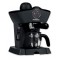 Espressor manual Retro effect Heinner, 800 W, 3.5 bari, 250 ml, control mecanic, cana sticla, Negru