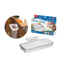 Suport organizator cu capac pentru saci menajari Attach-A-Trash