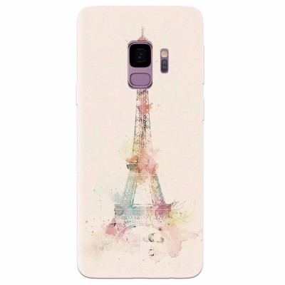 Husa silicon pentru Samsung S9, Eiffel Tower 001 foto