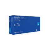 Set 100 bucati Manusi Nitrylex basic, Nitril, nepudrate, albastru inchis, marimea XL, Mercator Medical