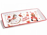 Cumpara ieftin Platou Vintage Xmas 29.5x14 cm