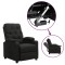 vidaXL Fotoliu cu ridicare, negru, material textil 3093479