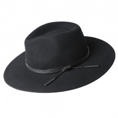 Palarie Bailey of Hollywood Piston Fedora Negru (XL) - Cod 354353422 foto