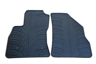 Set presuri auto din cauciuc Fiat Doblo Cargo 2010-2023 cu 3 usi, Opel Combo D Cargo 2010-2023, Negru, Gledring, 2 buc. foto