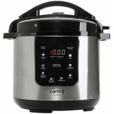 Multicooker Camry CR 6409, 6 L, 1000 W, Timer, Inox-Negru