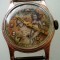 K.374 CEAS MECANIC BARBATESC POBEDA ZIM 2602 15 JEWELS PERSONALIZAT