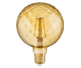 Bec Osram LED Vintage 1906, E27, alb cald, 2500K, inlocuitor pentru bec de 40W - RESIGILAT