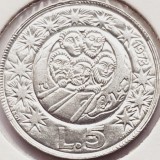 2714 San Marino 5 Lire 1973 Peace km 24