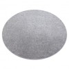 Covor rotund SAN MIGUEL argintiu 92 simplu, culoare, solidă, cerc 100 cm