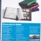 CLASOR TIMBRE 16 FOI / 32 PAGINI NEGRE MARCA LEUCHTTURM BAZIC!, GERMANIA, SIGILAT