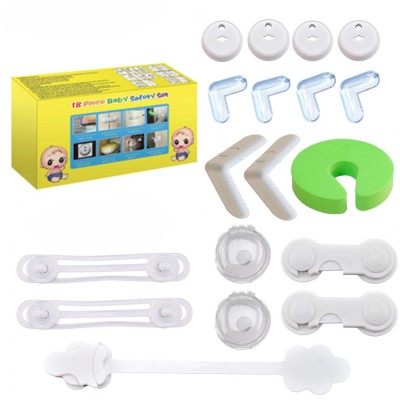 Kit protectie copii,set 18 piese mobilier si prize,sigurante universale foto