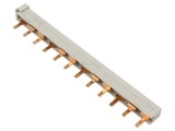 Bară colectoare 10mm&sup2; 3P 63A 12 module 214mm
