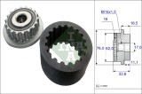 INA 535 0186 10 Set-mufa ambreiaj flexibil