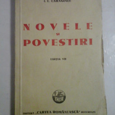 NOVELE SI POVESTIRI (editia VII) - I.L. CARAGIALE