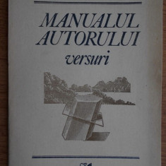 Bogdan Ghiu - Manualul autorului. Versuri cu dedicatia autorului