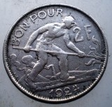 F.559 LUXEMBURG LUXEMBOURG 2 FRANCS FRANCI 1924, Europa, Nichel