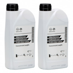 Set 2 Buc Antigel Concentrat Oe Opel Dex-Cool Concentrate Longlife 1L 95599870