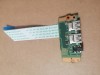 Placa audio + usb ubsuri Toshiba Satellite Pro R50-c-12e R50-B Faepus4 A4101a