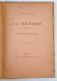 J.- J. HENNER 1829 - 1905 par ALBERT SOUBIES , 1905