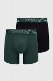 Levi&#039;s boxeri 2-pack barbati, culoarea verde