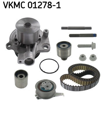 SKF VKMC 01278-1 Set pompa apa + curea dintata foto