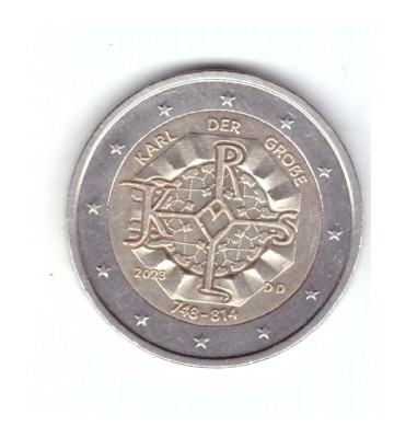 Moneda 2 euro Germania 2023 D Carol cel Mare, stare foarte buna, curata foto