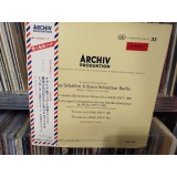 Vinil LP &quot;Japan Press&quot; Bach - Ralph Kirkpatrick &ndash; RALPH KIRKPATRICK / BACH toccata BWV 913 ... / ARCHIV (NM)