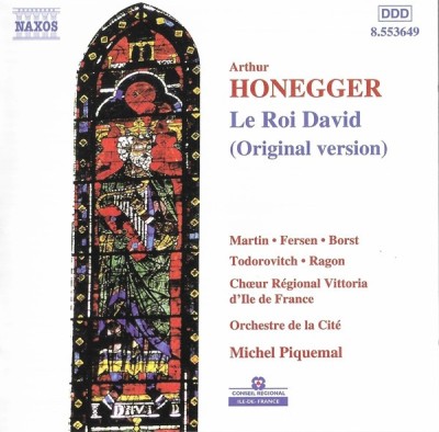 Arthur Honegger - Le Roi David (Original Version), CD foto