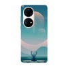 Husa compatibila cu Huawei Nova Y70 model Space Connection, Silicon, TPU, Viceversa, Transparent, Carcasa