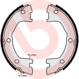 BREMBO S A6 508 ESSENTIAL LINE Set saboti frana, frana de mana