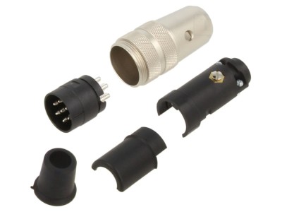 Conector M16 tată 7 pini, pe cablu foto