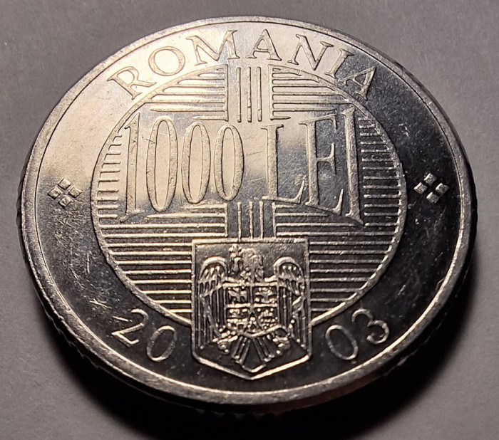 Moneda 1000 lei 2003 (#4) luciu