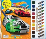 Hot Wheels Deluxe Poster Paint &amp; Color