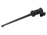 Clips de Măsurare cu C&acirc;rlig Negru 4mm 60VDC