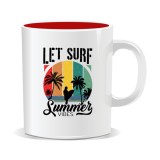 Cana personalizata cu mesaje de vara, Summer Vibes 4