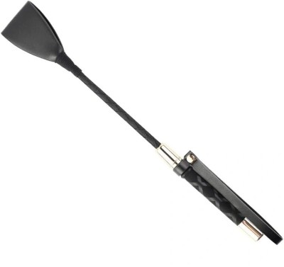 Cravasa Mini Riding Crop, 31 cm, Negru/Auriu foto