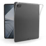 Husa pentru tableta Apple iPad Pro 12.9&quot; (2021)/iPad Pro 12.9&quot; (2020)/iPad Pro 12.9&quot; (2018), Kwmobile, Transparent, Silicon, 54765.03