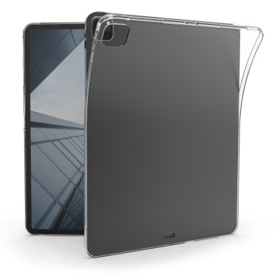 Husa pentru tableta Apple iPad Pro 12.9&amp;quot; (2021)/iPad Pro 12.9&amp;quot; (2020)/iPad Pro 12.9&amp;quot; (2018), Kwmobile, Transparent, Silicon, 54765.03 foto