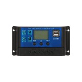 Controller tensiune panou solar cu LCD, 30A, 12/24V, USB